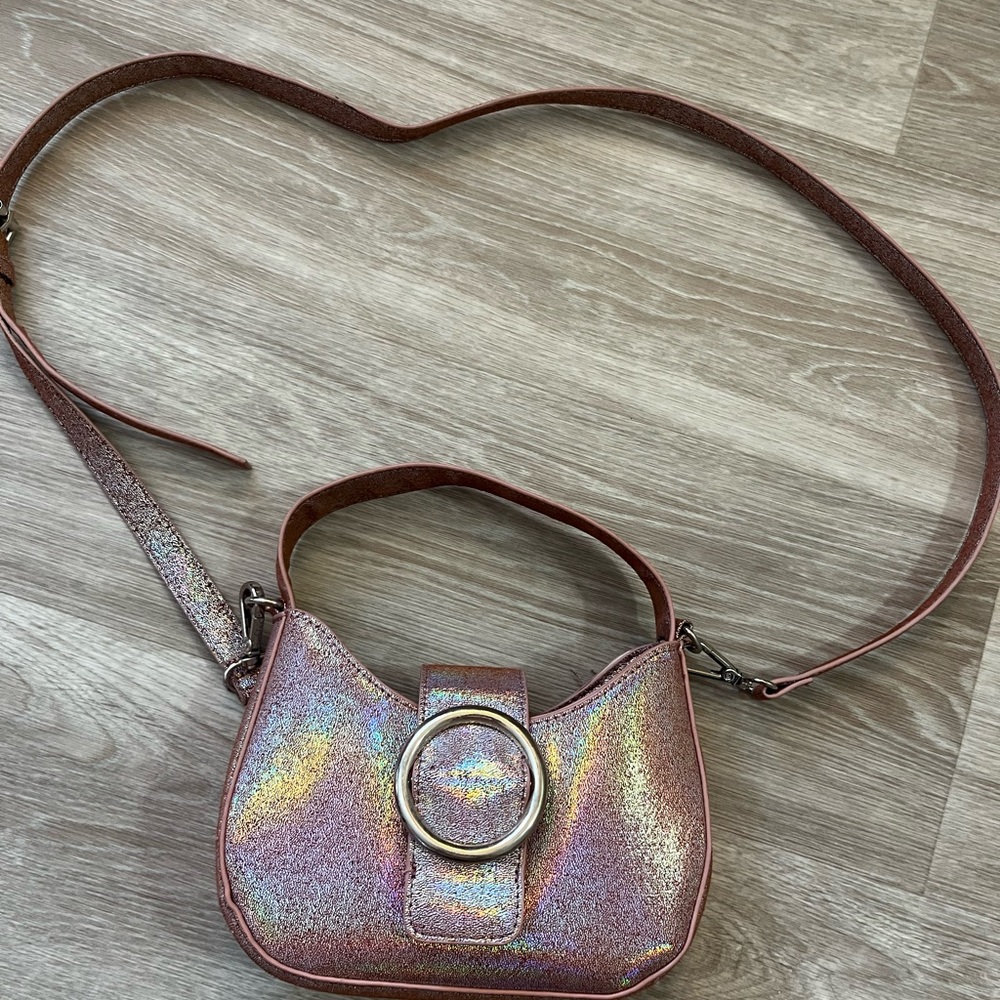 Wild Fable Iridescent Pink Crossbody Bag